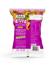 Load image into Gallery viewer, 4-Veg Sea Salt & Vinegar 90g
