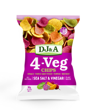 Load image into Gallery viewer, 4-Veg Sea Salt &amp; Vinegar 90g
