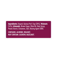 Load image into Gallery viewer, Burnt Figs &amp; Walnuts Granola Snack 150g
