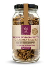 Load image into Gallery viewer, Burnt Figs &amp; Walnuts Granola Snack 150g
