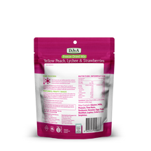 Load image into Gallery viewer, Freeze Dried Mix Yellow Peach, Lychee, Strawberries 35g
