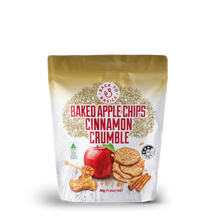 Load image into Gallery viewer, Baked Apple Chips Cinnamon Crumble 40g
