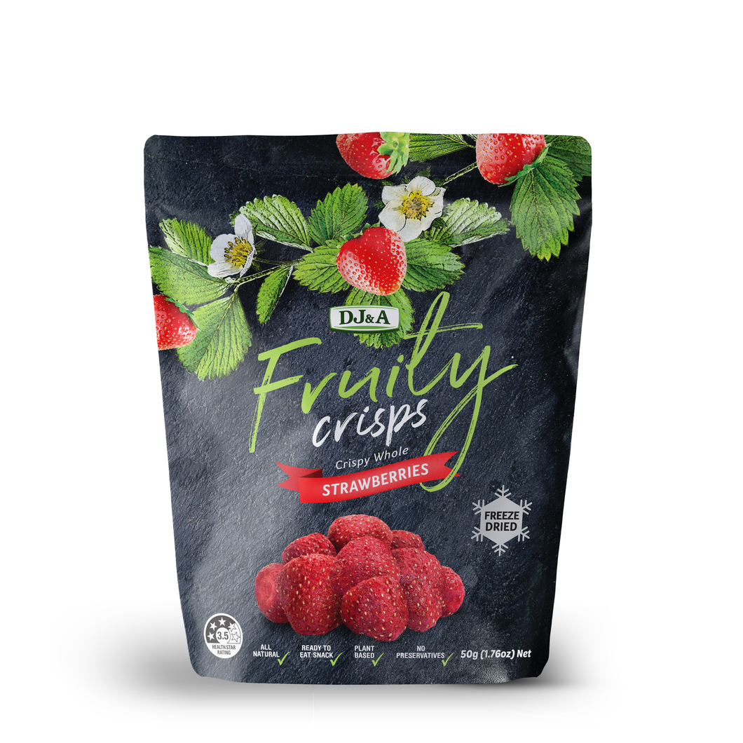 Fruity Crisps Strawberries 50g
