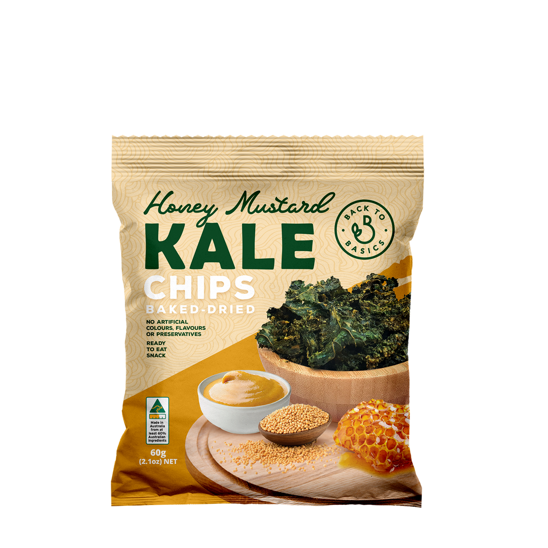 Kale Chips Honey Mustard 60g DJ&A Products SG