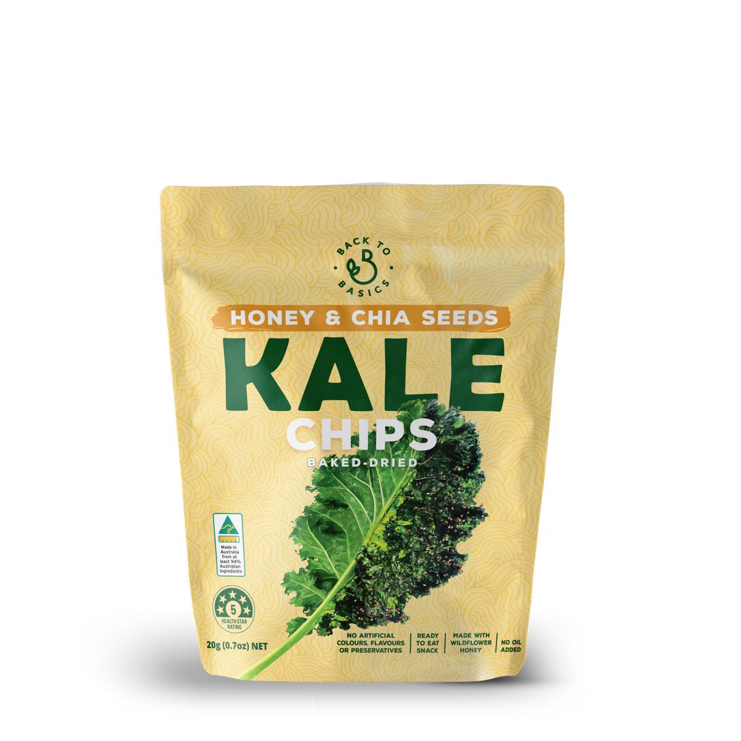 Honey & Chia Seeds Kale Chips 20g