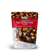 Load image into Gallery viewer, Shiitake Mushroom Crisps Smoked Chilli &amp; Garlic 30g
