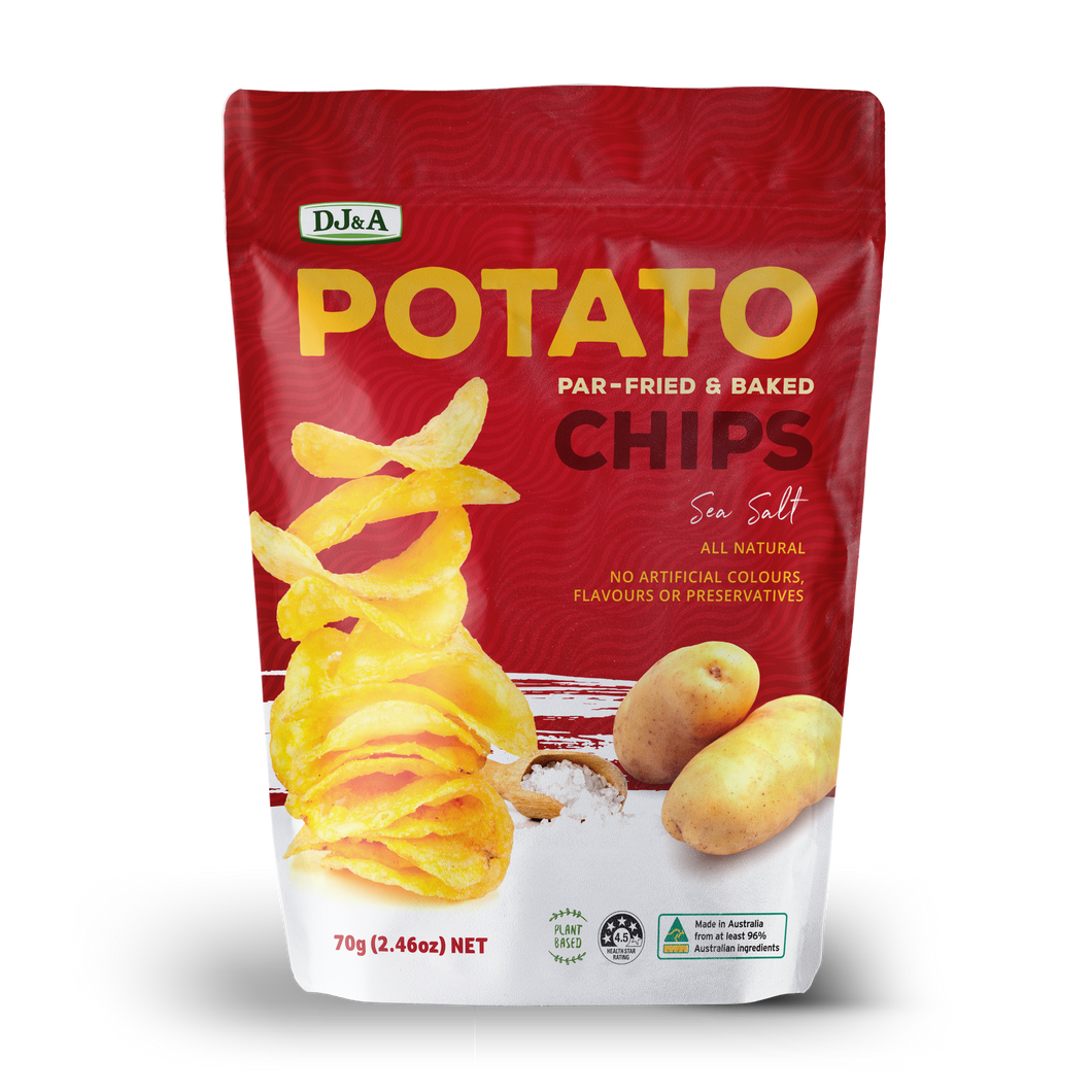 Par-Fried Potato Chips 70g