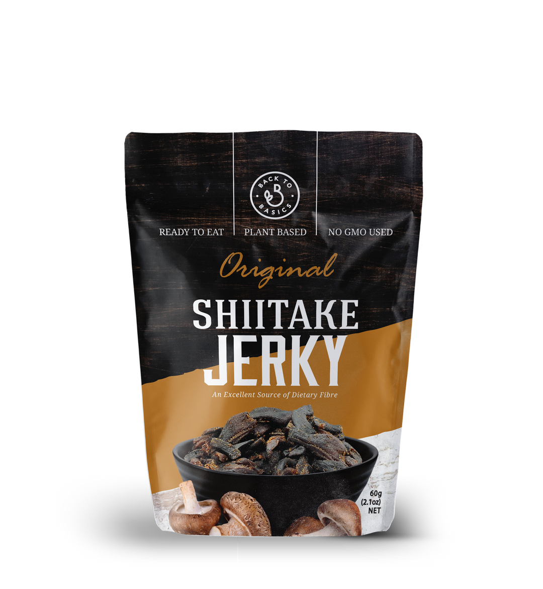 Shiitake Jerky, Original 60g DJ&A Products SG