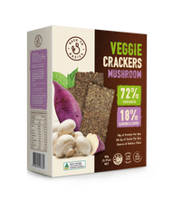 Load image into Gallery viewer, Veggie Crackers - Mushroom 90g

